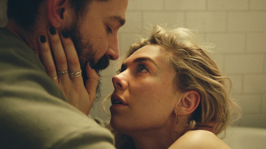 Vanessa Kirby et Shia LaBeouf dans le film "Pieces Of A Woman" de Cornel Mondruczo