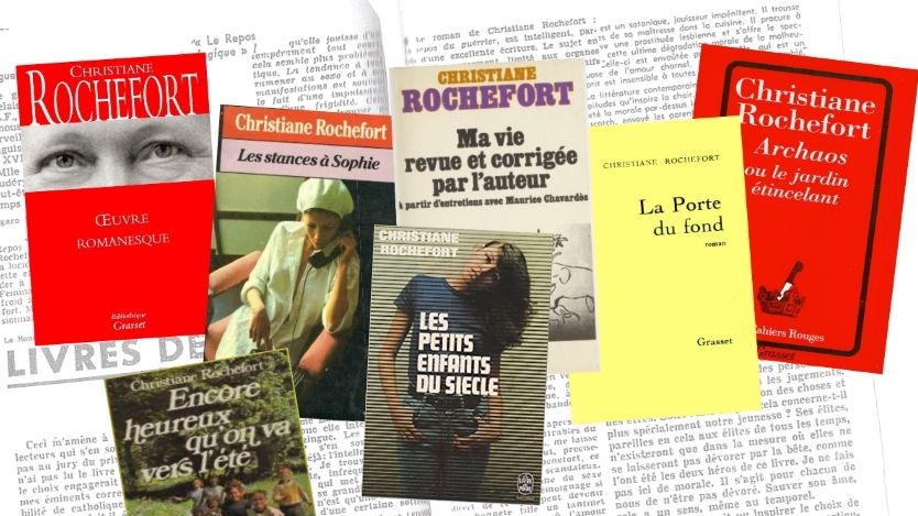 Couvertures d'ouvrages de Christiane Rochefort
