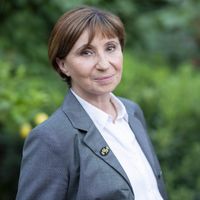 Ariane Ascaride, actrice et auteure de "Bonjour Pa" (Seuil) à Marseille, France, 16 juin 2018.