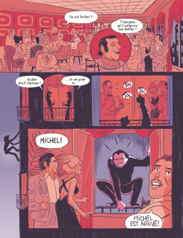Les amants d'Hérouville Planche Ed. Delcourt