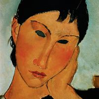 Peinture d'Amedeo Modigliani