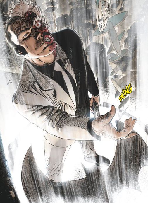 Batman - Arkham - Double Face Planche Ed. Urban Comics