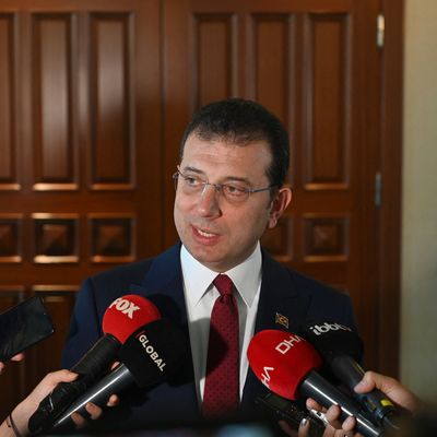 Ekrem İmamoğlu, maire d'Istanbul.