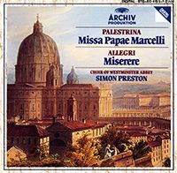 La Messe du Pape Marcel de Palestrina interprétée par le Choeur de l'Abbaye de Westminster