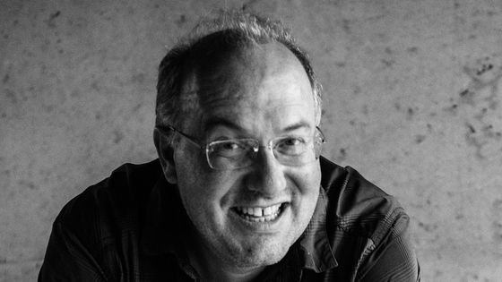Portrait de l'écrivain Alain Damasio le 9 juin 2019 lors du Festival des Étonnants Voyageurs à Saint-Malo, France. ©Getty - Raphaël GAILLARDE / Gamma-Rapho
