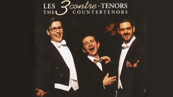 Les 3 contre-ténors : Andreas Scholl, Dominique Visse, Pascal Bertin - Harmonia Mundi