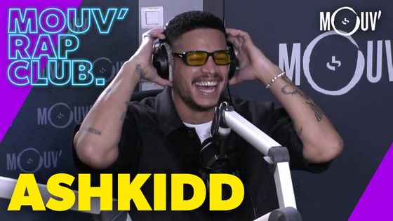 ASHKIDD dans Mouv' Rap Club ©Radio France