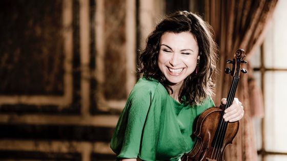 La violoniste Sarah Nemtanu - Lyodoh Kaneko