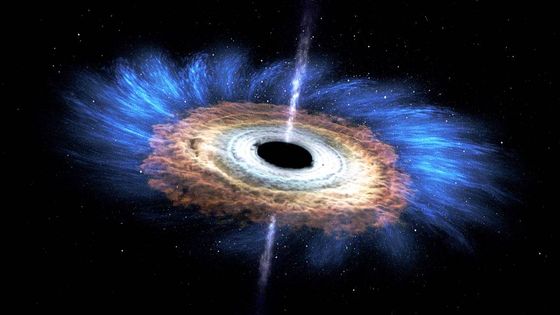 une étoile se promène trop près d'un trou noir ©Getty - NASA