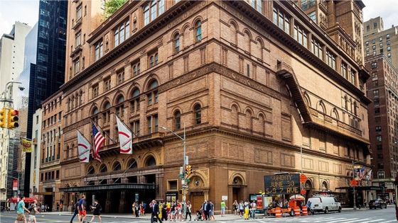 Le Carnegie Hall, Midtown Manhattan, New York City - Ajay Suresh CC BY 2.0