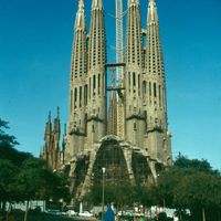 La Sagrada Familia, Barcelone 1983