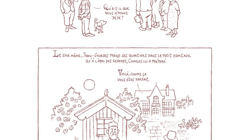 Extrait de "La Mécanique du sage", de Gabrielle Piquet, Prix de l'audace au 48e Festival internationale de la bande dessinée d'Angoulême