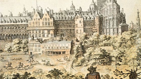 Vue de Bruxelles au XVIIe siècle - DEA/A. DAGLI ORTI/DeAgostini/Getty Images