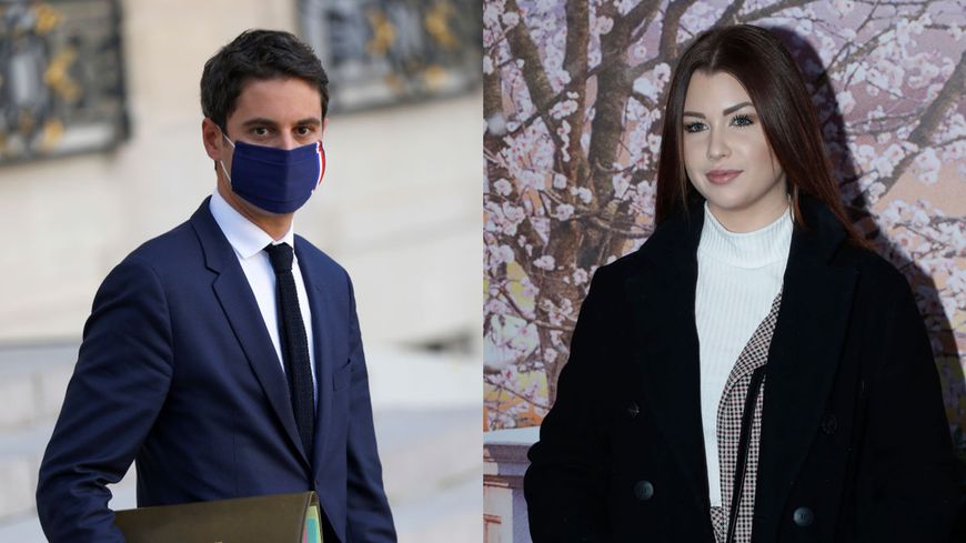 Gabriel Attal - sortie du conseil des ministres, novembre 2020 (Antoine Gyori) / EnjoyPhoenix - Paris, décembre 2018 (Bertrand Rindoff Petroff)