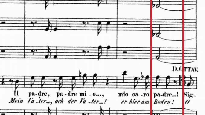 Ces trois petits points où l'aria se situerait...