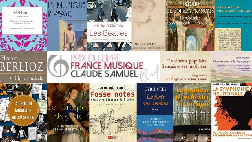 La Sélection 2021 du Prix du Livre France-Musique Claude Samuel
