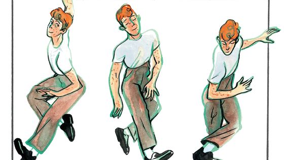 Extrait de "Tanz !", Maurane Mazars, Prix révélation au 48ème Festival de la bande dessinée d'Angoulême - Maurane Mazars / éditions du Lombard (2020)