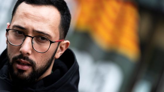 Valtonyc en novembre 2019 à Bruxelles ©Getty - Kenzo TRIBOUILLARD