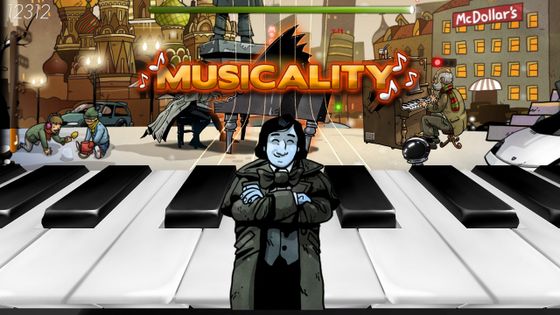 "Frederic : The Resurrection of music", un jeu vidéo de rythme où Chopin sauve le monde de la déchéance musicale. - Forever Entertainement / Nintendo