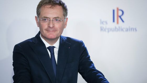 Philippe Juvin, médecin et maire LR de la Garenne-Colombes (92) ©Maxppp - Thomas Padilla