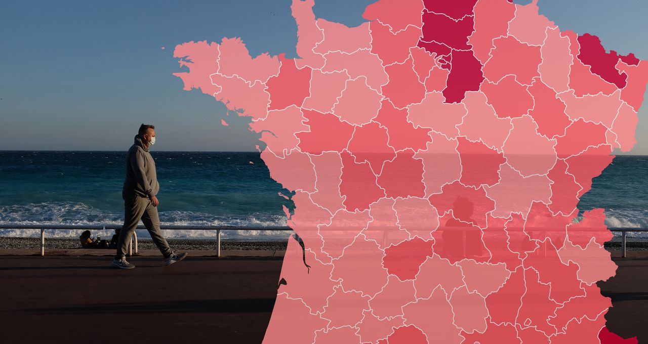 Covid 19 La Carte Des Departements Ou L Incidence Est La Plus Elevee