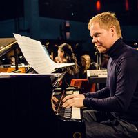 Max Richter sur scène à Berlin en janvier 2017 (Stefan Hoederath/Redferns)