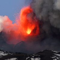L'Etna est entré en éruption