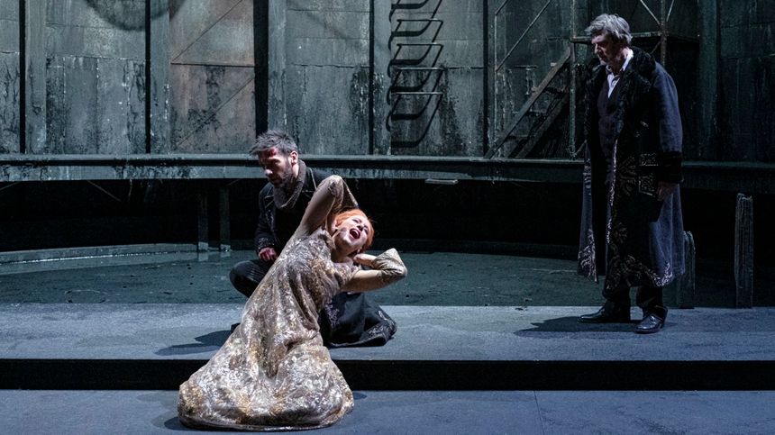 Pelléas et Mélisande de Debussy : Adèle Charvet (Mélisande), Nicolas Courjal (Golaud) et Jean Teitgen (Arkel)