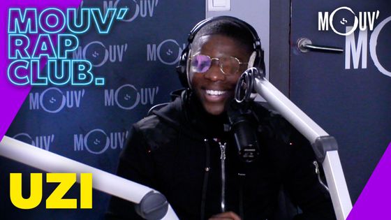 UZI dans Mouv' Rap Club ©Radio France