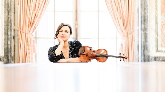 La violoniste Sarah Nemtanu - Lyodoh Kaneko