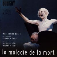 "La maladie de la mort" de Marguerite Duras, mise en scène de Robert Wilson, avec Lucinda Childs et Michel Piccoli.