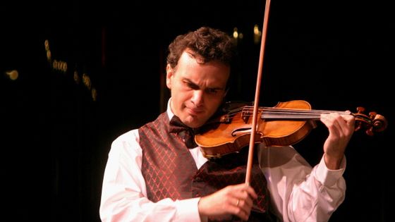 Gil Shaham au violon et Orli Shaham au piano interprétant les Sonates pour violon et piano de Mozart au Kapaln Penthouse le mercredi soir 24 août 2005 ©Getty - Hiroyuki Ito