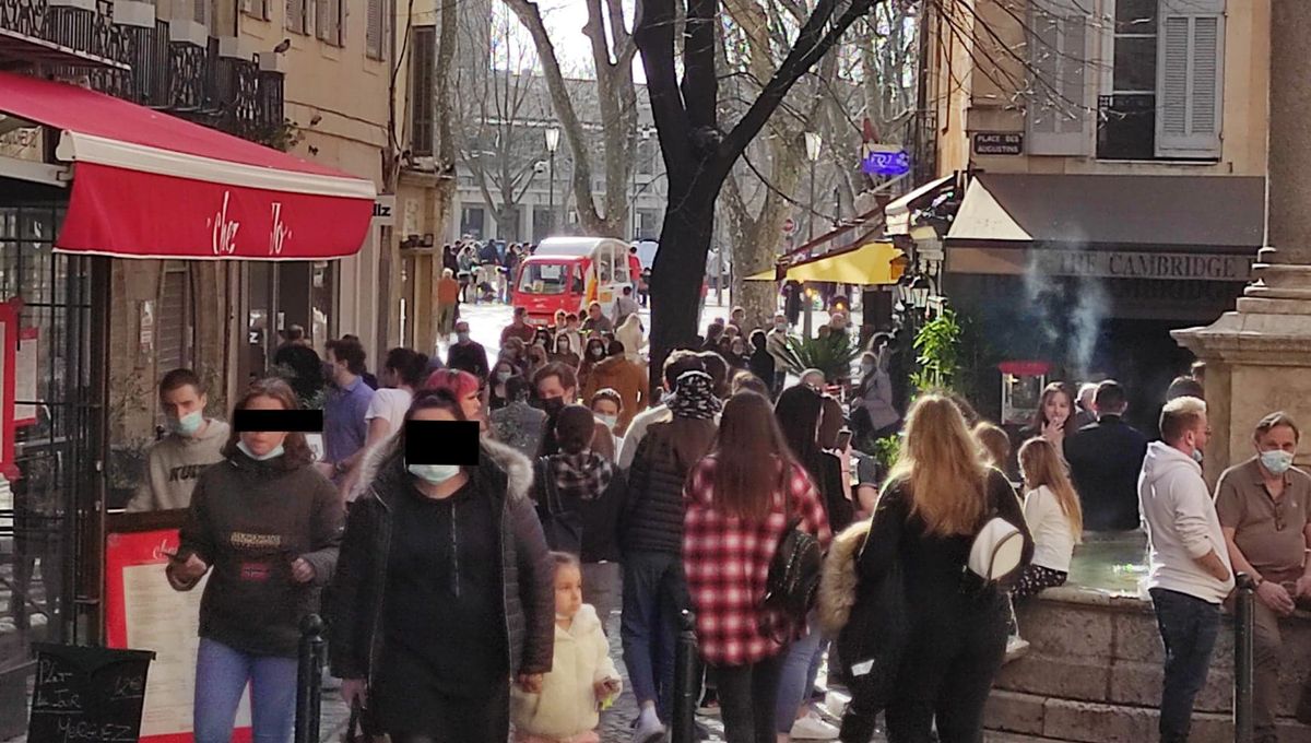 Coronavirus Et Gestes Barrieres Du Relachement Dans L Air En Provence
