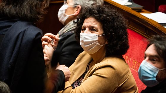 La ministre de l'Enseignement supérieur Frédérique Vidal le 9 février 2021 à l'Assemblée lors de la séance des questions au gouvernement ©AFP - XOSE BOUZAS / HANS LUCAS