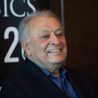Le chef Zubin Mehta (septembre 2019)