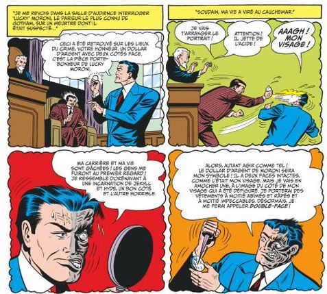 Batman - Arkham - Double Face Planche Ed. Urban Comics
