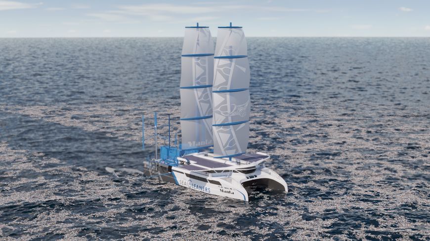 Le Manta, premier bateau-usine écoconçu pourra traiter jusqu'à 10 000 tonnes de déchets par an