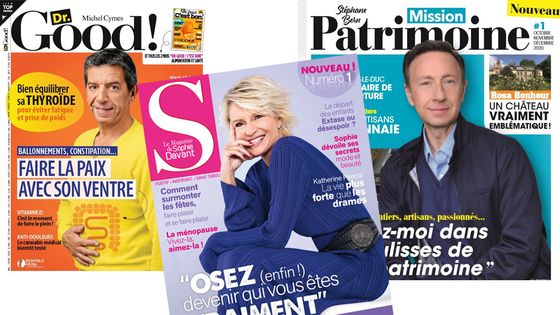 Quand les stars de la télé ont leur magazine papier