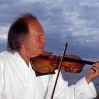 Ivry Gitlis en juin 1997 au Festival de Cabourg