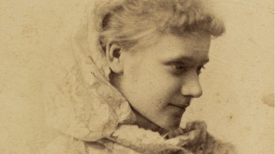 Portrait de la violoniste Marie Soldat (vers 1885), fondatrice du Quatuor Soldat-Roeger au sein duquel a joué Natalie Bauer-Lechner ©Getty - Theodor Prumm / Imagno / Coll. Hulton Archive