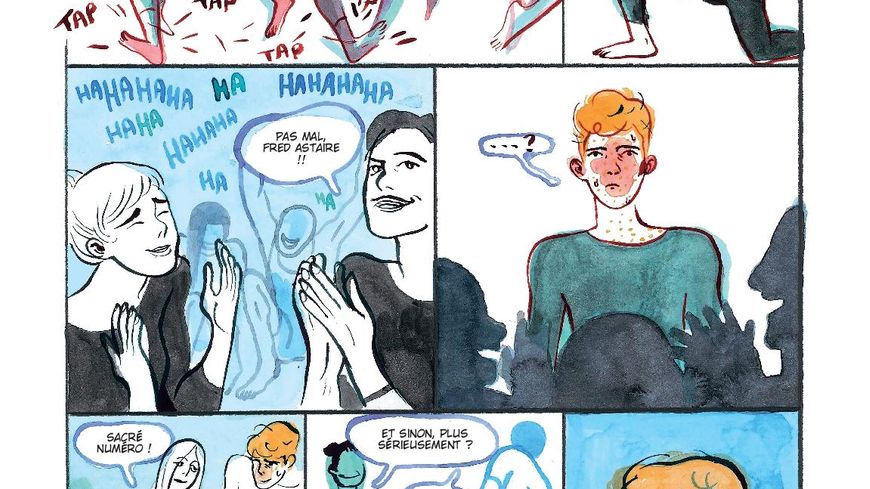 Extrait de "Tanz !", Maurane Mazars, Prix révélation au 48ème Festival de la bande dessinée d'Angoulême