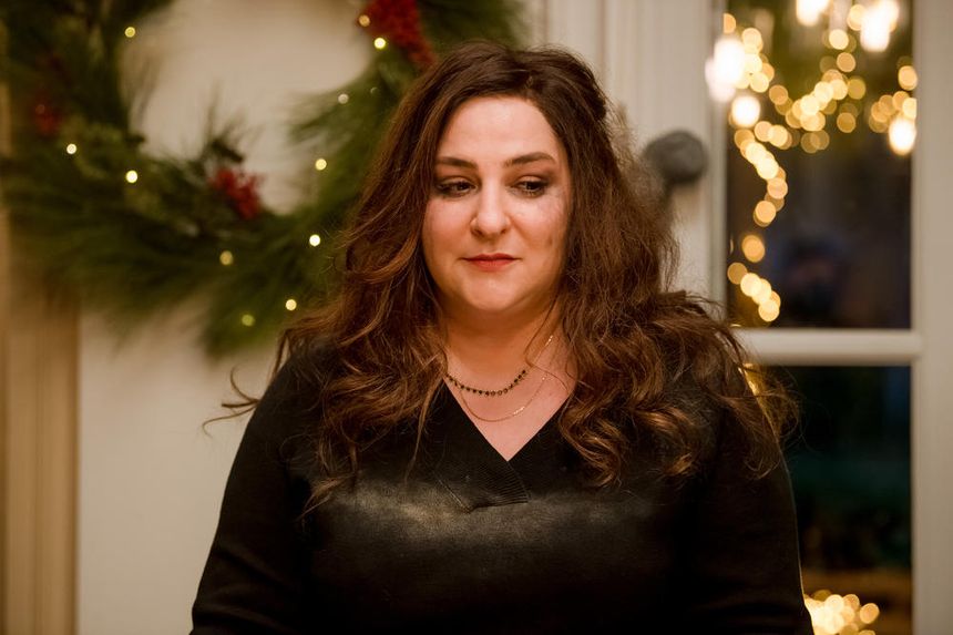L'actrice et la réalisatrice Marilou Berry dans la série "Je te promets" sur TF1.
