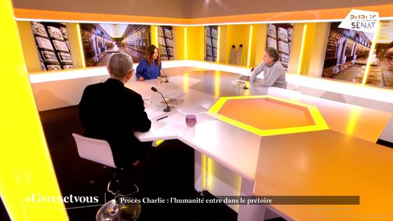 Le plateau de "Livres & vous" - Public Sénat