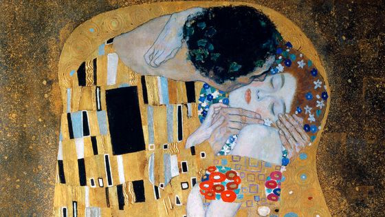Le Baiser (1909), Gustav Klimt. Musée du Belvédère (Vienne). - Leemage/Corbis via Getty Images
