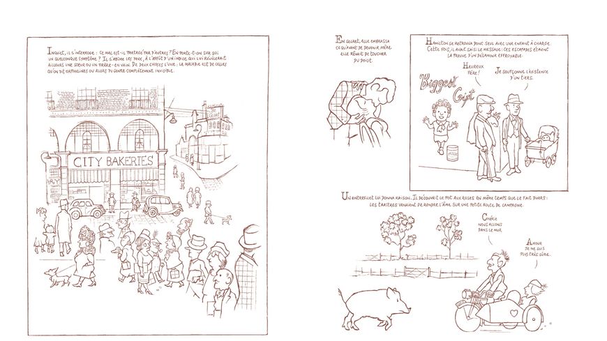 Extraits de "La Mécanique du sage", de Gabrielle Piquet, Prix de l'audace au 48ème Festival International de la bande dessinée d'Angoulême