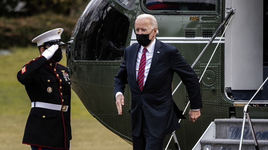 Joe Biden le 29 janvier 2021 - (photo : The Washington Post)