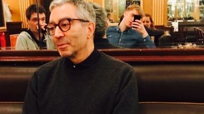 Didier Eribon avec Édouard Louis et Geoffroy de Lagasnerie, Paris, 2018