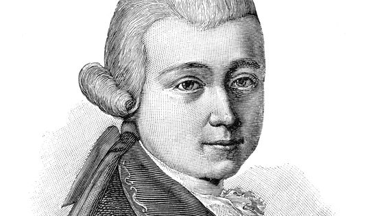 Mozart, 14 ans, au temps de la composition de Mithridate (1770) - Grafissimo/DigitalVision Vectors via Getty Images