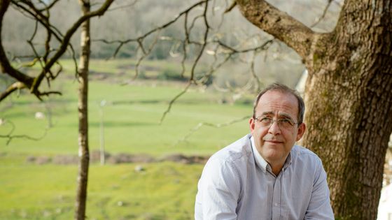 Portrait du journaliste, Patrick de Saint-Exupéry, auteur de "La Traversée" (Les Arènes) - Philippe Quaisse