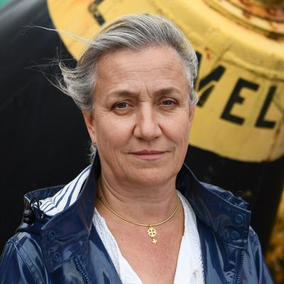 Portrait de la pneumologue Irène Frachon au port de commerce de Brest, le 17 septembre 2019.